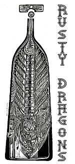 Back design for Rusty Dragon's T-Shirt