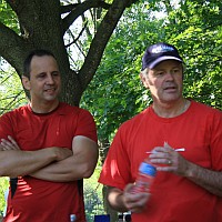 Gerry was given control of the starts and race plan for the benifit of the Civils on the team.