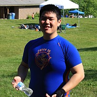 Chris from Catch 22 who joined us for some races.