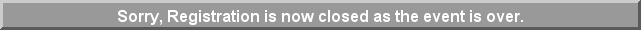 Registration is now CLOSED as the event is over.
